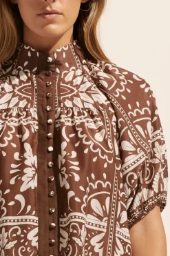 zoe kratzmann Dresses|Pivot Dress-Choc Mosaic
