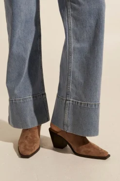 zoe kratzmann Heels|Primary Mule-Fawn