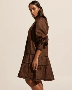 zoe kratzmann Dresses|Prowess Dress-Toast Leopard