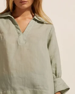 zoe kratzmann Tops|Quiver Top-Laurel
