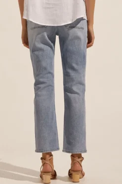 zoe kratzmann Bottoms|React Jean-Distressed Denim