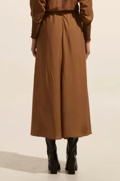zoe kratzmann Bottoms|Recite Skirt-Caramel