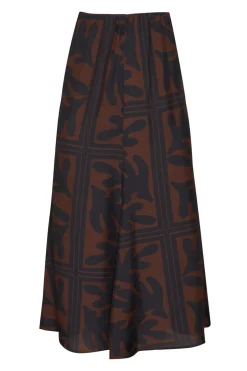 zoe kratzmann Bottoms|Recite Skirt-Choc Frond