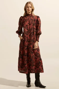 zoe kratzmann Dresses|Recruit Dress-Clay Floral