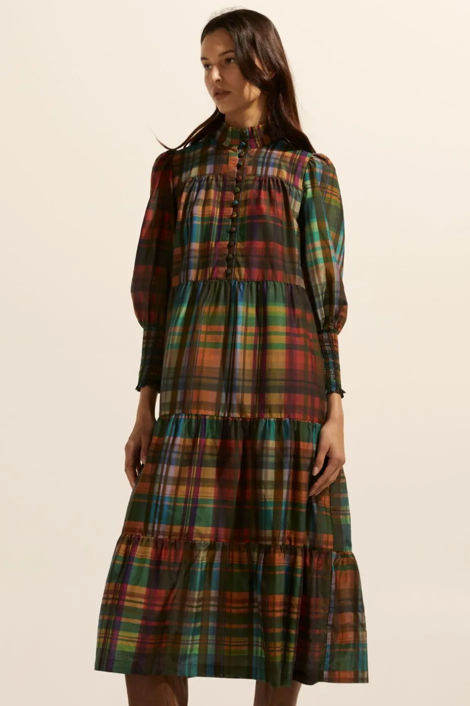 zoe kratzmann Dresses|Recruit Dress-Kaleidoscope Check