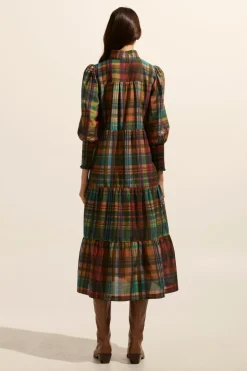 zoe kratzmann Dresses|Recruit Dress-Kaleidoscope Check