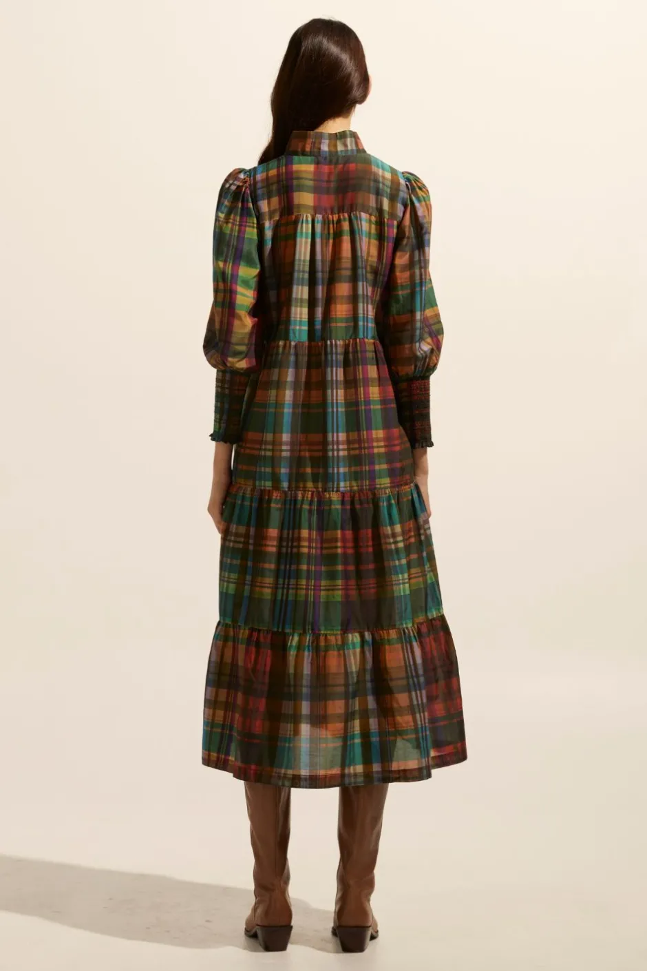 zoe kratzmann Dresses|Recruit Dress-Kaleidoscope Check