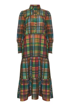 zoe kratzmann Dresses|Recruit Dress-Kaleidoscope Check