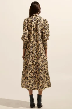 zoe kratzmann Dresses|Recruit Dress-Ochre Floral
