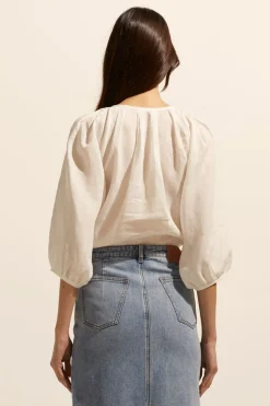 zoe kratzmann Tops|Refine Top-Cream