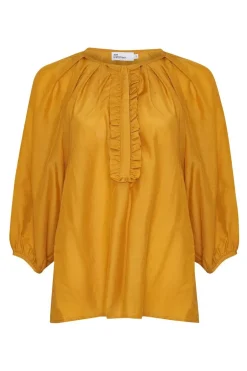 zoe kratzmann Tops|Refine Top-Ochre