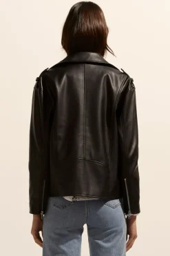 zoe kratzmann Jackets|Report Jacket-Black
