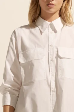 zoe kratzmann Tops|Reprieve Top-Porcelain