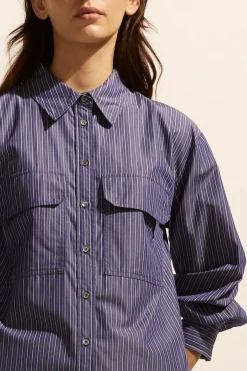 zoe kratzmann Tops|Reprieve Top-Yale Stripe