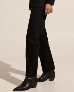 zoe kratzmann Bottoms|Resident Jean-Black Denim