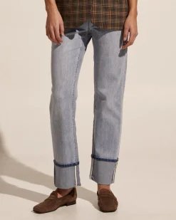 zoe kratzmann Bottoms|Resident Jean-Washed Denim