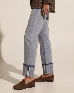 zoe kratzmann Bottoms|Resident Jean-Washed Denim