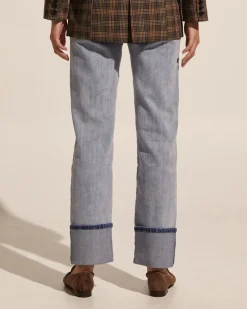 zoe kratzmann Bottoms|Resident Jean-Washed Denim