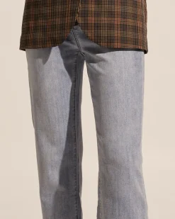 zoe kratzmann Bottoms|Resident Jean-Washed Denim