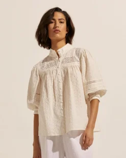 zoe kratzmann Tops|Restore Top-Coconut