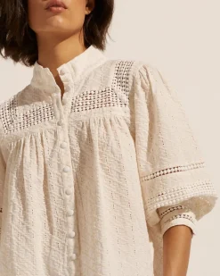 zoe kratzmann Tops|Restore Top-Coconut