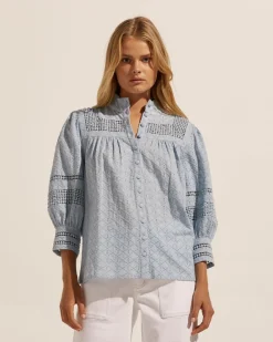 zoe kratzmann Tops|Restore Top-Sky