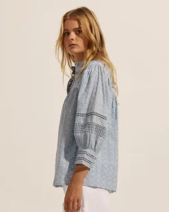 zoe kratzmann Tops|Restore Top-Sky