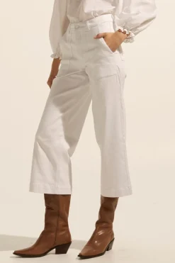zoe kratzmann Bottoms|Rogue Jean-Porcelain