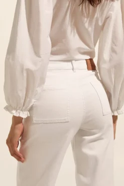 zoe kratzmann Bottoms|Rogue Jean-Porcelain