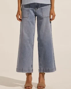 zoe kratzmann Bottoms|Rogue Jean-Washed Denim