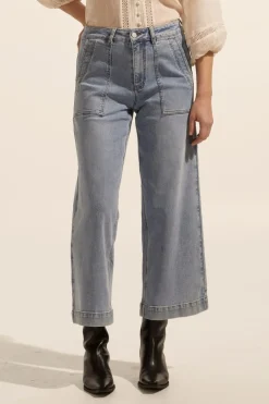 zoe kratzmann Bottoms|Rogue Jean-Washed Denim