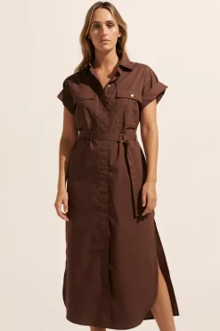 zoe kratzmann Dresses|Rote Dress-Carob