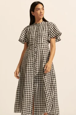 zoe kratzmann Dresses|Savour Dress-Black Check