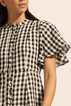 zoe kratzmann Dresses|Savour Dress-Black Check