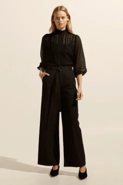zoe kratzmann Bottoms|Scenic Pant-Black