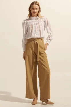 zoe kratzmann Bottoms|Scenic Pant-Toffee
