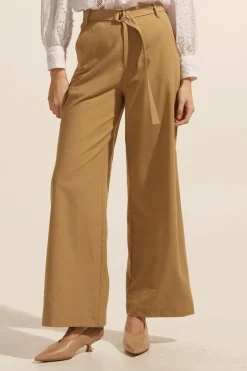 zoe kratzmann Bottoms|Scenic Pant-Toffee