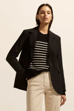 zoe kratzmann Jackets|Scout Jacket-Black