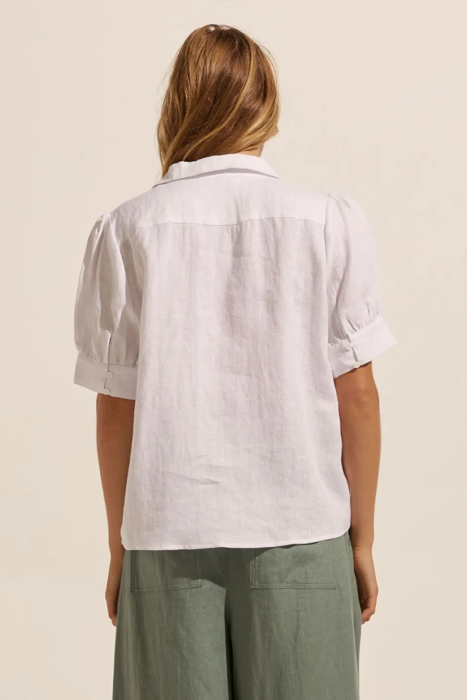 zoe kratzmann Tops|Serene Top-Porcelain