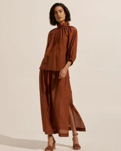 zoe kratzmann Tops|Siesta Top-Bronze