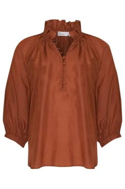 zoe kratzmann Tops|Siesta Top-Bronze
