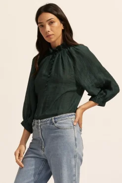 zoe kratzmann Tops|Siesta Top-Green