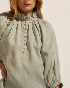 zoe kratzmann Tops|Siesta Top-Laurel