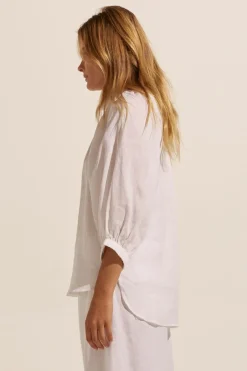 zoe kratzmann Tops|Siesta Top-Porcelain