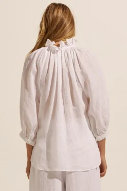 zoe kratzmann Tops|Siesta Top-Porcelain