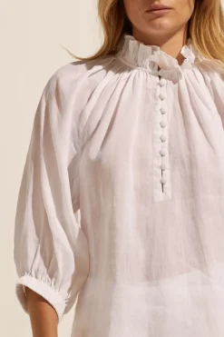 zoe kratzmann Tops|Siesta Top-Porcelain