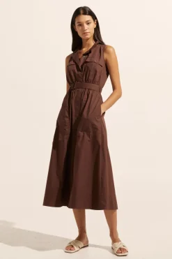 zoe kratzmann Dresses|Snippet Dress-Carob