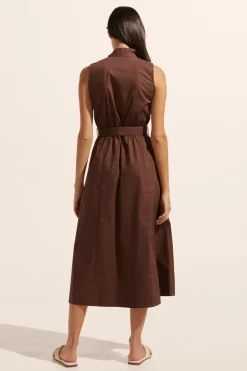 zoe kratzmann Dresses|Snippet Dress-Carob