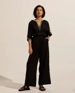 zoe kratzmann Tops|Solitude Top-Black
