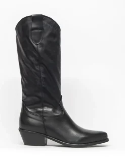 zoe kratzmann Boots|Sprite Boot-Black Leather